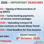 NAHCON invites Travel Agencies to apply for 2026 Hajj license and slot allocation